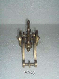 Vintage Solid Brass Gun /Cannon Handcrafted Toy Model, Collectible