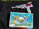 Vintage Space Outlaw Atomic Pistol Ray Gun With Original Box Toy Made In Uk