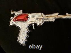 Vintage Space Outlaw Atomic Pistol Ray Gun With Original Box toy Made in UK