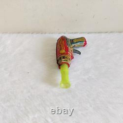Vintage Sparkling Gun Colorful Tin Toy Gun Kids Decorative Collectible TOY12