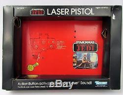 Vintage Star Wars Return of the Jedi ROTJ LASER PISTOL by Kenner Toy Gun with Box
