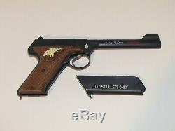 Vintage TOPPER JOHNNY EAGLE Magumba toy pistol gun in ORIGINAL CASE Rare