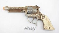 Vintage Texan Metal Longhorn Handle Toy Cap Gun AE