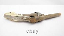 Vintage Texan Metal Longhorn Handle Toy Cap Gun AE