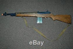 Vintage Topper Johnny Eagle Lieutenant Toy Cap Gun Rifle 1965 With Clip & Strap