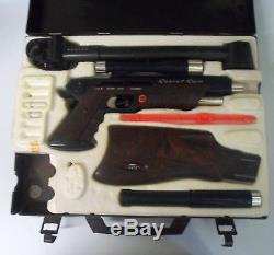 Vintage Topper Secret Sam toy gun set with accessories and with original case