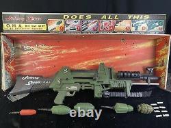 Vintage Topper Toys Johnny Seven One Man Army Gun Complete With Box