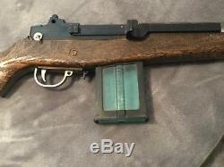 Vintage Topper U. S. Army Johnny Eagle Lieutenant Toy Cap Gun Rifle + Clip