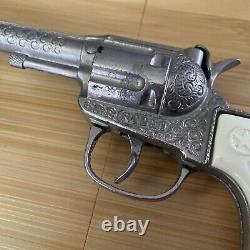 Vintage Toy Cap Gun Hubley Rodeo Six Shooter
