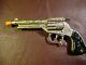 Vintage Toy Cap Gun Called The Cowboy King By Stevens 1940 Cast Iron, Unfired