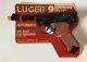 Vintage Toy Gun Cap Pop Luger Pistol Lone Star 9mm Shot Repeater Metal Toy