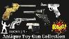 Vintage Toy Gun Collection Xythos Pistol Cap Guns Gun Shaped Lighters Luger P08