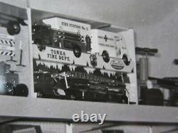 Vintage Toy Store Photo Tonka Fire Truck Disney Mickey Mouse Club Cap Guns 1950s