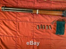 Vintage WORKING Mattel Winchester Saddle Gun Rifle Toy Cap Gun WITH ORIGINAL BOX
