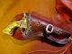 Vintage Western Toy Cap Gun Called The Cowboy With Jeweled Studded Holster