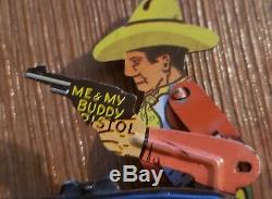 Vintage Wyandotte Me & My Buddy L Pressed Steal toy pistol gun