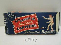 Vintage Wyandotte Red Ranger Jr. Die Cast Cap Gun New In Box