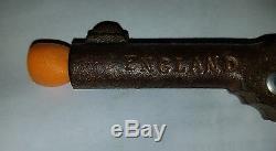 Vintage cast iron cap gun Rare English Dandy