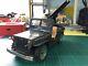 Vintage Tinplate Friction Large Army Jeep With A Gun On The Back Made In Japan