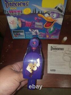 VtG 1991 90s Playmates Disney's Darkwing Duck Gas Gun Toy No. 2963 READ AS IS