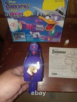 VtG 1991 90s Playmates Disney's Darkwing Duck Gas Gun Toy No. 2963 READ AS IS