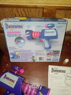 VtG 1991 90s Playmates Disney's Darkwing Duck Gas Gun Toy No. 2963 READ AS IS