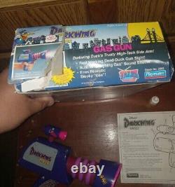 VtG 1991 90s Playmates Disney's Darkwing Duck Gas Gun Toy No. 2963 READ AS IS