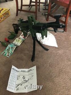 Vtg 1964 JOHNNY SEVEN O. M. A. ONE MAN ARMY GUN TOY withBOX & INSTRUCTIONS #
