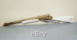 Vtg Daisy Annie Oakley Toy Rifle Pop Gun White 1950's Model 966 Very Rare