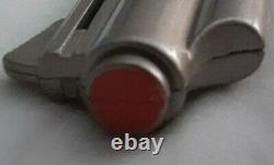 Vtg GIBIE 10 Long Barrel Toy Orange Tip Diecast Cap Gun Rare Spain Near Mint
