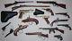 Vtg Lot 16 Toy Gun Collection Marx Pistol Rifle Army Mares Laig Dead Or Alive