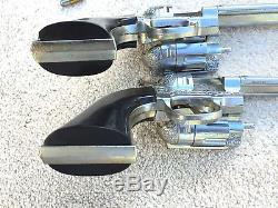 Vtg Matched Pair Ric-O-Shay Model # 279 45 Double Cap Gun Holster Set