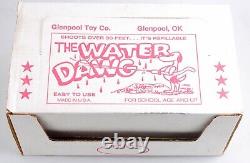 Vtg Water Dawg 1980s Watergun SQUIRT GUN-GLENPOOL Oklahoma TOY CO Full Box NOS
