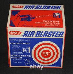 Wham-O 1968 Air Blaster Toy Gun Targets Boxed Shoots Boxed Air Original