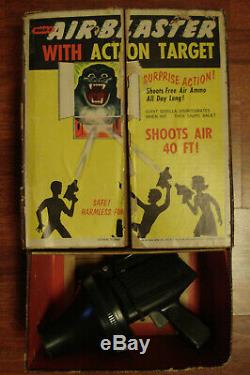 Wham-o Air Blaster In Box 1960's Ray Gun Target Air Blast Super Rare Whamo Wamo