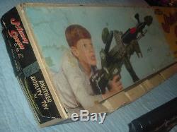 Working Original 1964 Johnny Seven One Man Army Topper Toy Rifle withBox & Cap Gun